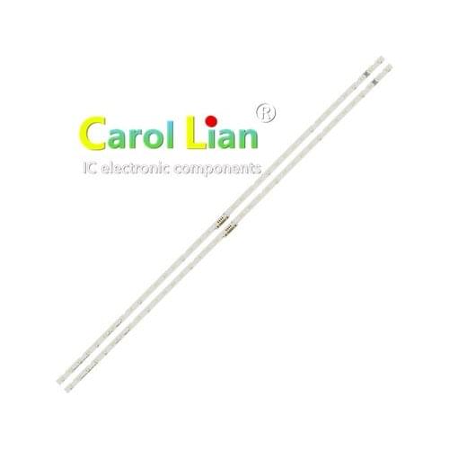 2 PCS LED de retroiluminación para Samsung UN50RU7100 UE50NU7100 UE50NU7020 50NU7400 BN96-45952A 45962A UN50NU7100 LM41-00564a 4