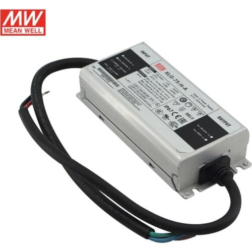 MEAN WELL XLG-75-H-A 75W 27-56V 1400mA Constant Power mode LED Driver LED Power Supply Adjustable