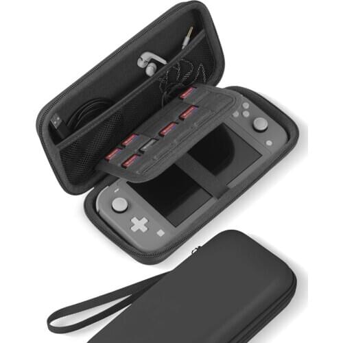 Slim Portable Hard Shell Pouch Travel Bag for Nintendo Switch Lite Carry Case for Switch Lite Console Game Card & Accessories