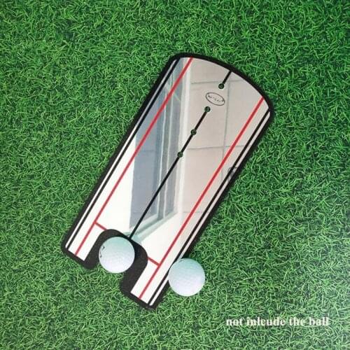 Golf Putting Practice Mirror Putting Mirror Alignment Training Aid Golf Practice Putter Mirror Outdoor