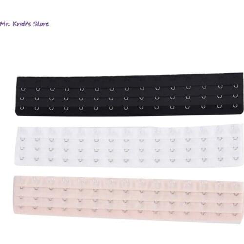Women Corset Extension Buckle Bra Extender Clasp Underwear Accessories 15 Hook And 15 Eye 15 Tape 15 Strap