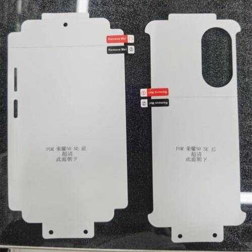 10D Soft TPU Hydrogel Film For Honor 50 Pro SE Full Body Cover Screen Protector Gel Not Glass