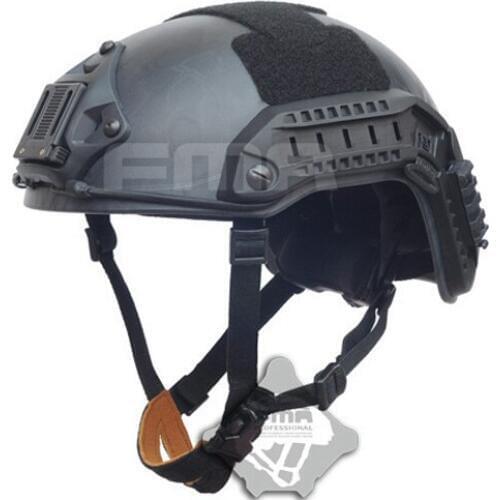 2018 FMA New Product aramid Airsoft Tactical Helmet Pattern Black Python Series Maritime Fund Helmet Series Be Listed TB874
