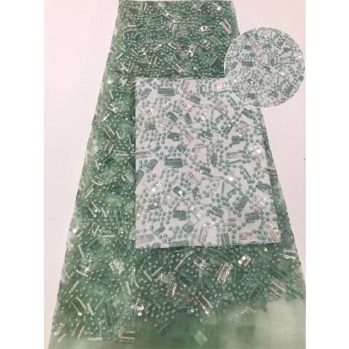 African lace fabric 2021 high quality sequins French lace fabric bud Nigeria party dress material ZX3788