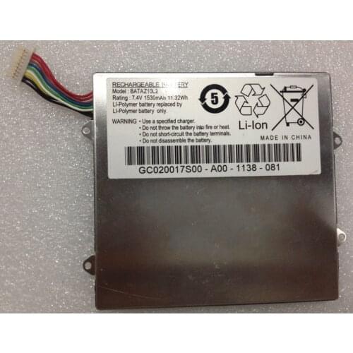 Tops 1530mAh News laptop battery for Panasonic BATAZ10L2 ELocity A7