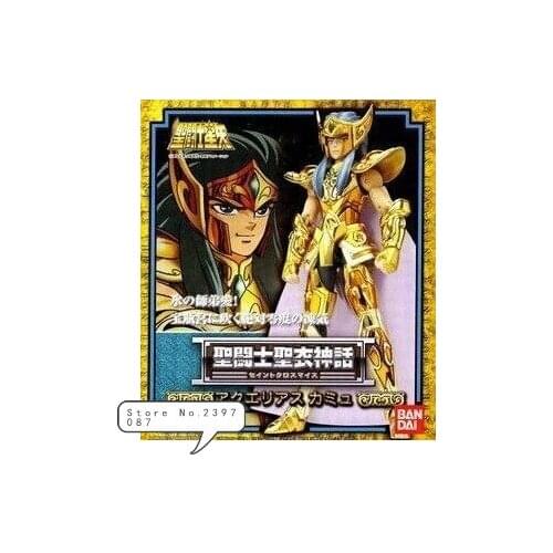 Bandai Japanese version of Saint Seiya 1.0 Old version Gold Saint Aquarius Camus metal myth