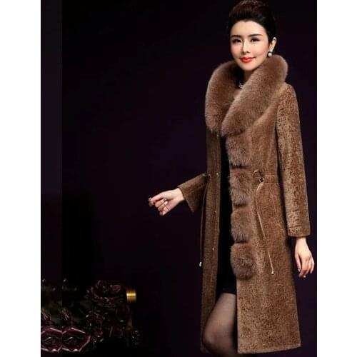 Длинные шубы BHIGJYT China At AliExpress