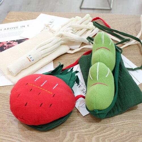 Kids Bags Children Cartoon 3D Vegetable Fruit Shoulder Bags Baby Girl Boy Outdoor Travel Cloth Cute Coin Bags Mini Birthday Gift