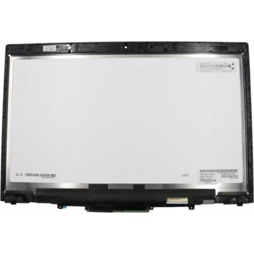 For Lenovo X1 Yoga LP140QH1-SPE3 FRU:01AY702 00NY412 QHD 2560x1440 14.0" Lcd Display Touch Screen Digitizer Assembly with Frame