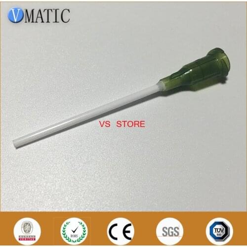 Free Shipping 100Pcs 14G 1" Inch Pp Flexibility Needle Tips And Nozzle
