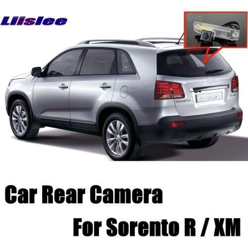 LiisLee Car Reversing image Camera For KIA Sorento R For NAZA Sorento XM 2002~2015 Night Vision WaterProof Rear View back up CAM