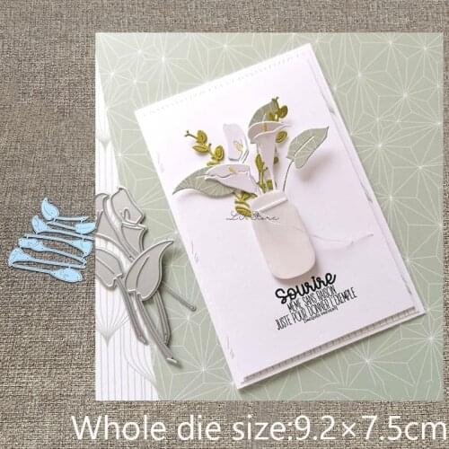 New Design Craft Metal stencil mold Cutting Dies flower leaves decoration scrapbook die cuts Album Paper Card Craft Embossing