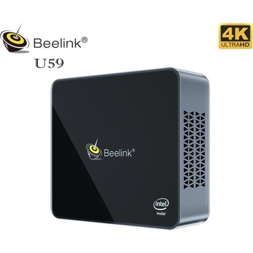 Beelink U55 Mini PC intel core i3-5005U 2.0GHz 8GB RAM 256GB SSD windows 10 Living room computer dual HD&wifi win10 NUC Desktop