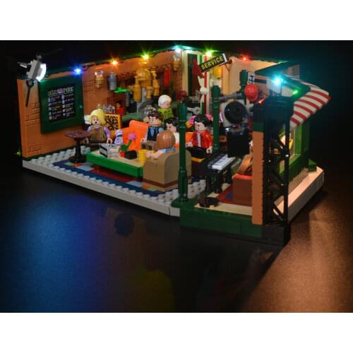 LED Light Up Kit For 21319 Ideas Series Central Perk Building Blocks Bricks Lighting Set NOT Include The Model