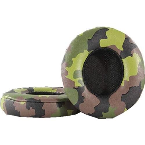 NEW Memory Foam Ear Pads Replacement Ear Cushions for Beats Solo2 Solo3 Wireless Headphones High Quality Camouflage