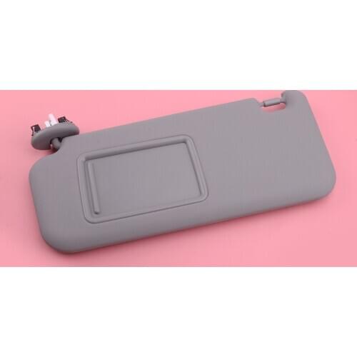 Car Front Left Sun Visor Sunshade Plastic Gray 74320-42501-B2 Fit For Toyota Rav4 2006 2007 2008 2009