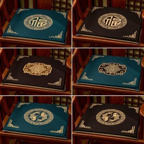 Traditional Chinese Style Chair cushion sponge Sofa Cushion Wooden Red Seat Sponge Can Washable Home Soft Seat cushion