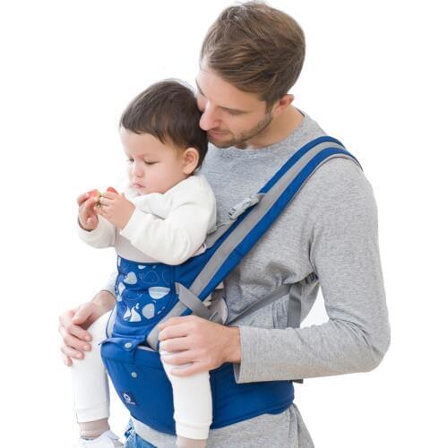 Kangaroo Baby Bag Pouch Sling Hip Child Carrier Ergonomic Baby Front & Back Hoodie Baby Carrier Hipseat Multifunction Carrier