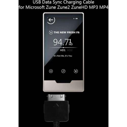 1m 3.3ft USB Data Sync Charging Cable for Microsoft Zune Zune2 ZuneHD MP3 MP4 Environmental protection PVC