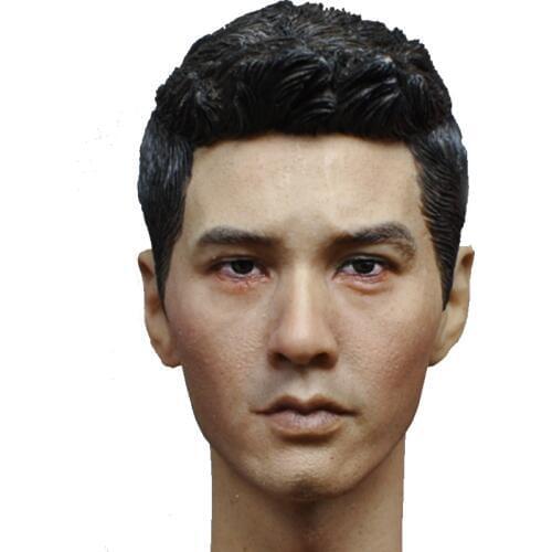 1/6 KUMIK Male Head Carving KM16-66 Won Bin Asia Man For 12" Action Figure Body