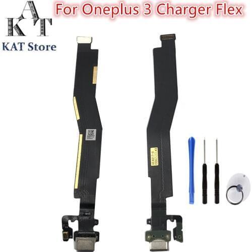 1Pcs For Oneplus 3 Oneplus 6 USB Charger Port Dock Connector Flex Cable Repair Parts