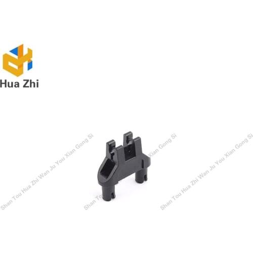 10PCS 47994 Pin Double Triangle 1x3 with 2 Clips Completely Round PinholesBuilding Blocks Parts MOC DIY Education