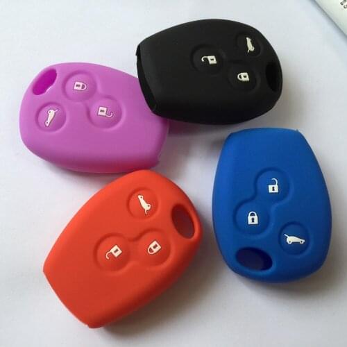 10pcs/Lot Silicone Cover Key Holder For Benz Smart FORTWO Forfour CITY ROADSTER Coupe Cabrio 3 Button Smart Key Case