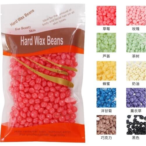 100g/Pack Wax Beans Depilatory Hot Film Wax Pellet Removing Bikini Face Hair Legs Arm Hair Removal Bean Unisex