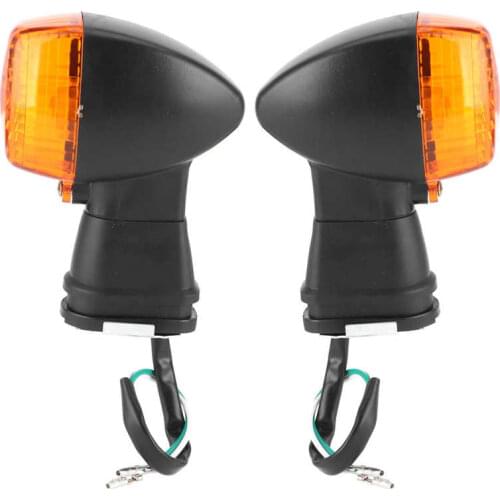 2pcs Motorcycle Turn Signal Light Yellow Light Fit for Kawasaki ZX900 Ninja ZX-9R