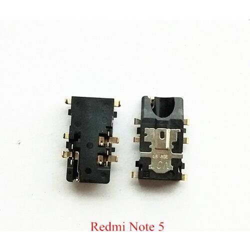 20PCS/Lot for Xiaomi Redmi Note 5/ Note 5 Pro Earphone Headphone Audio Jack Flex Cable Replacement Parts