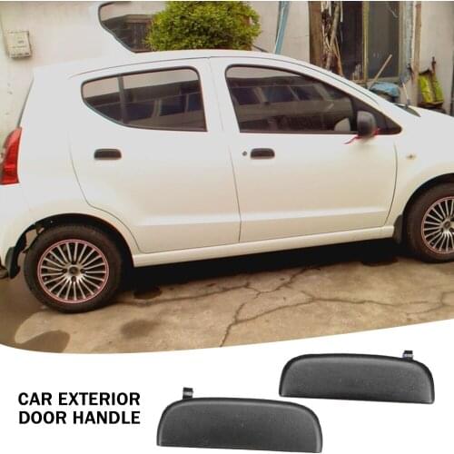 Car Front Rear Outer Exterior Door Open Handle Outside Door Knob Left Right Black Automobiles Accessories For Suzuki New Alto