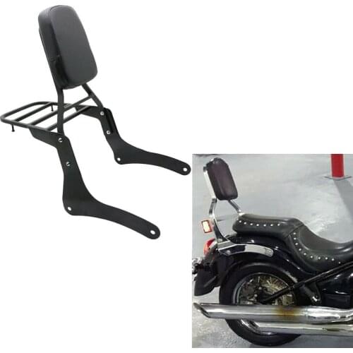 Motorcycle Sissy Bar Backrest Luggage Rack For Kawasaki Vulcan VN900 Classic 2006-2010 2011 2012 2013 2014 2015 2016 2017