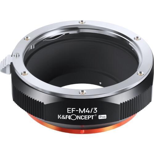 K&F Concept adapter for Canon EOS EF FE/S mount lens to Micro 4/3 Mount MFT M Four Three for Olympus M43 Panasonnic G1/G2/GF1
