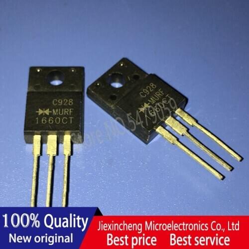 NEW 10PCS/LOT MURF1660CT MURF1660 1660CT TO220F in stock
