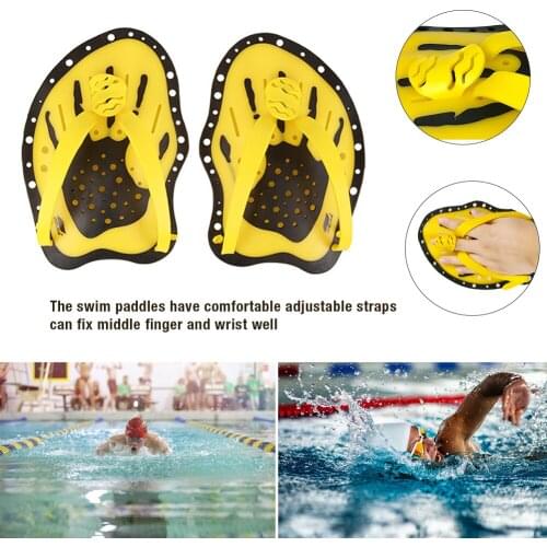 Swimming Diving Paddles Silicone Diving Gloves Fin Flipper Frog Finger Training Aid For Adult Children Beginners Swimming Gloves
