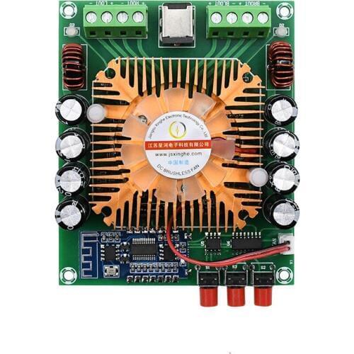 SOTAMIA TDA7850 Bluetooth 5.0 Power Amplifier Board Class AB Car Amplificador Analog Circuit BTL Audio Amplifier 4x50W