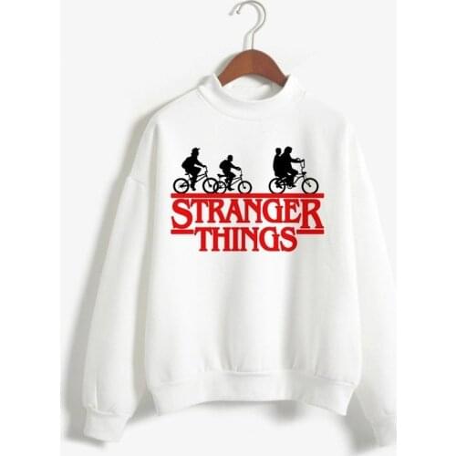 Dropship Stranger Things Hoodies Men/women Fashion Cotton Mens Hoodies Pink Sweatshirts Autumn Stranger Thing Hoodie Clothes