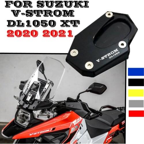 For SUZUKI Vstrom V-Strom DL 1050 XT 1050XT DL1050 DL1050XT 2020 2021 Kickstand Foot Side Stand Extension Pad Support Plate