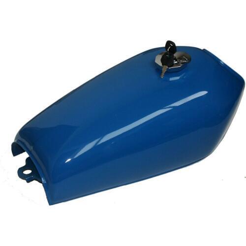Universal 9L Gallon Motorcycle Cafe Racer Retro Fuel Gas Tank w/Tap+Key+Cap Switch For Honda CG125 CG125S CG250 New