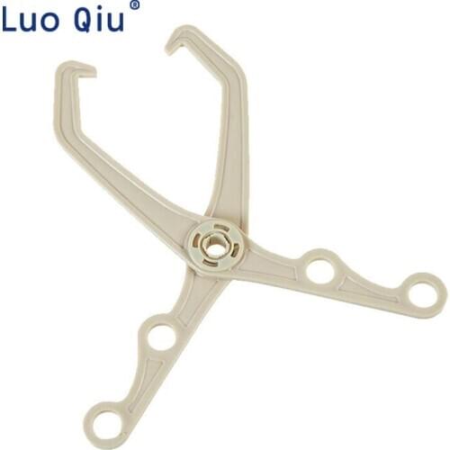 Multi-port Support Circle Clothes Hanger Clothes Drying Rack Multifunction Plastic Scarf Clothes Hangers 5pcs/lot