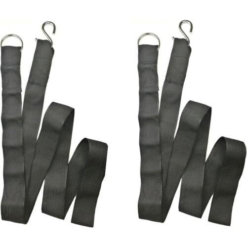 2Pcs 300cm Nylon Hammock Tree Swing Belt Hanging Straps Kit with S hooks Fuel Oil Filter Outdoor Hammock Camping Sleeping Bed