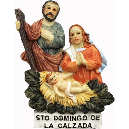 BABELEMI Dominican Santo Domingo De La Calzada 3D Fridge Magnets Tourism Souvenirs Refrigerator Magnetic Stickers Gift