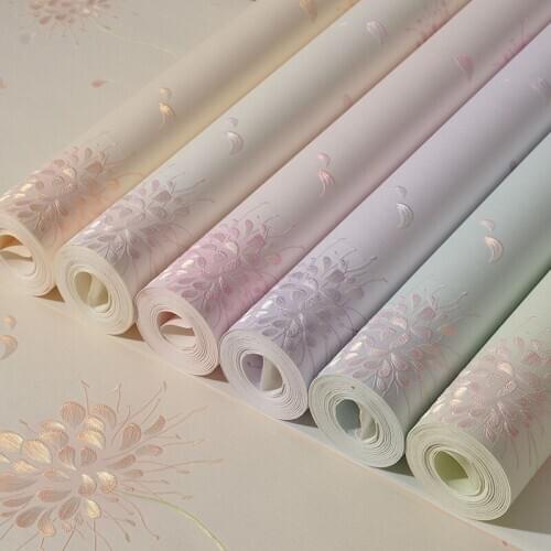 Beibehang papel de parede 3D Korean garden dandelion warm living room bedroom wallpaper for walls 3 d Home decoration background