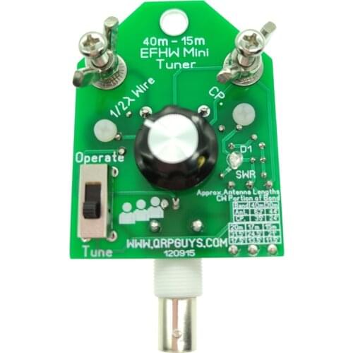 EFHW 40m-15m Mini Tuner antenna