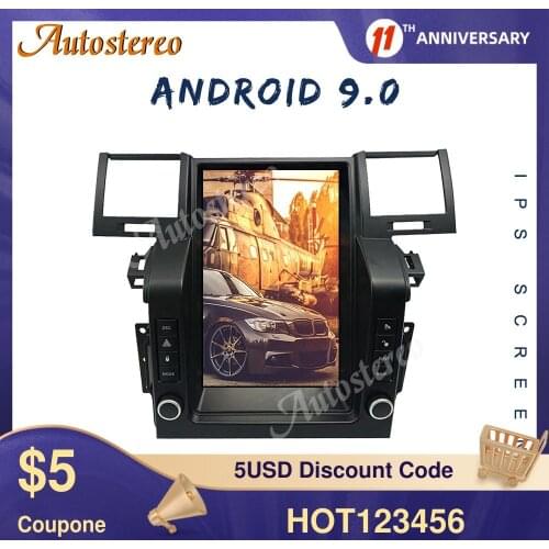 For Land Rover Range Rover 2005-2009 Tesla Style Android 9.0 Car GPS Navigation Head Unit Multimedia Player Auto Stereo Radio 4G
