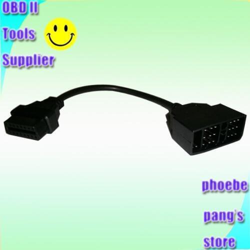 For Toyota 22 Pin To 16 Pin Female OBD 2 obdii obd2 Cable Connector Adapter Cable Car Diagnostic Tool