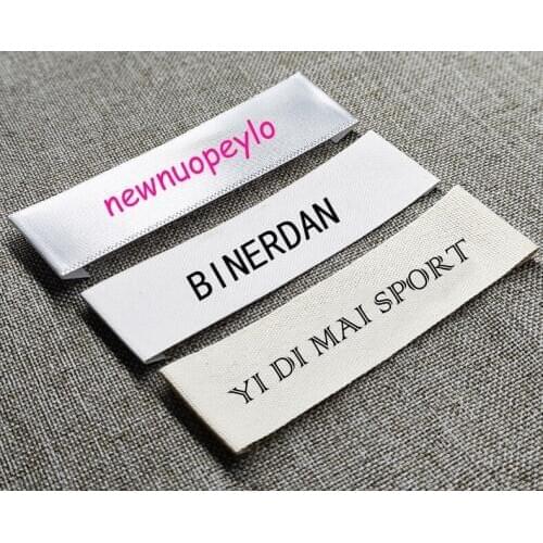 Custom sewing labels personalized brands handmade labels custom kid name labels cotton ribbon labels logo labels ribbon