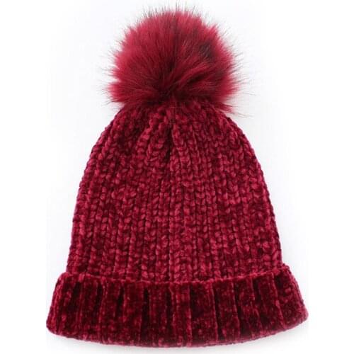 KENSHELLEY New Style Fashion Beanie Hat Mix Color Custom Logo Beanie Hat Thicken Wool Cable Knitted Beanie Hat