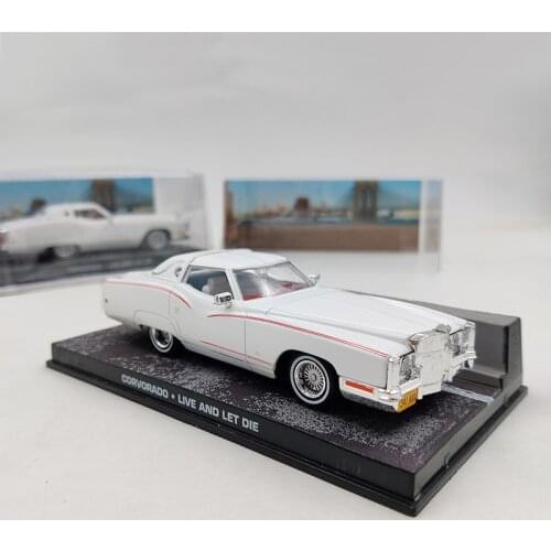 1:43 Scale 007 Movie CORVORADO LIVE AND LET Car Model Metal Diecast Toy Classic Vehicle for Collection Display Gift Souvenir