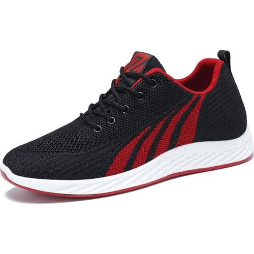 Spring Mens Shoes 2021 New Breathable Student Casual Shoes Breathable Fashion Running Shoes Lace-up Lght Casual Shoes 39-44